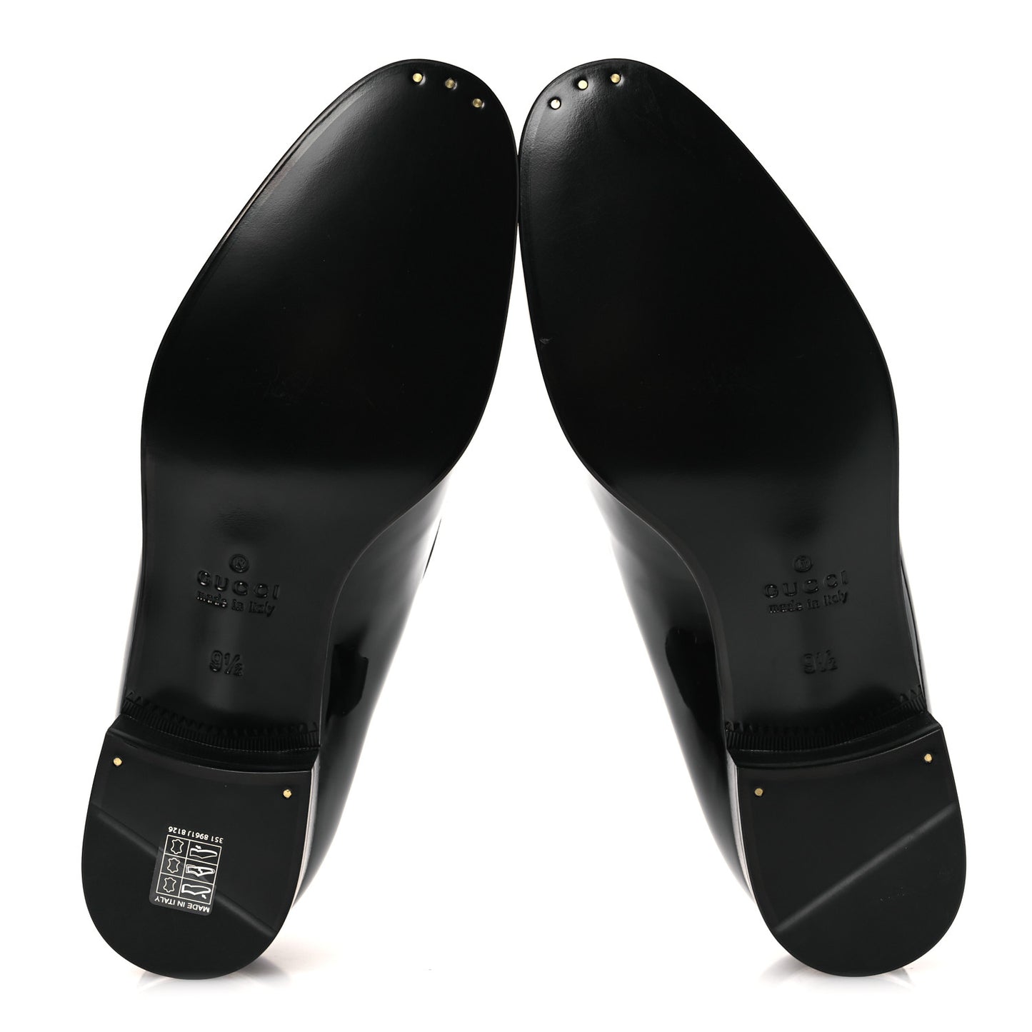 Vernice Crystal Mens Tassel Loafers 9.5 Black