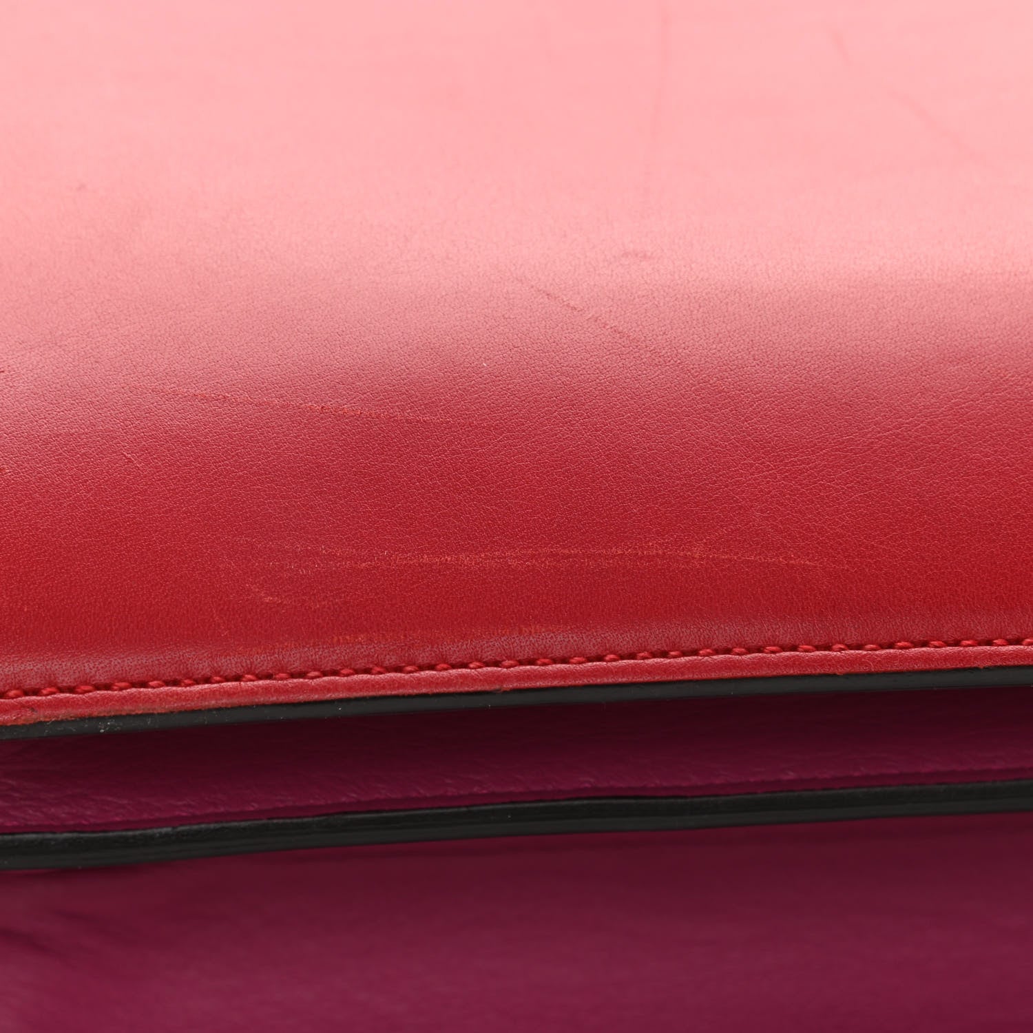 Gucci Calfskin Small Top Handle Bag Hibiscus Red New Rosette 13 of 23