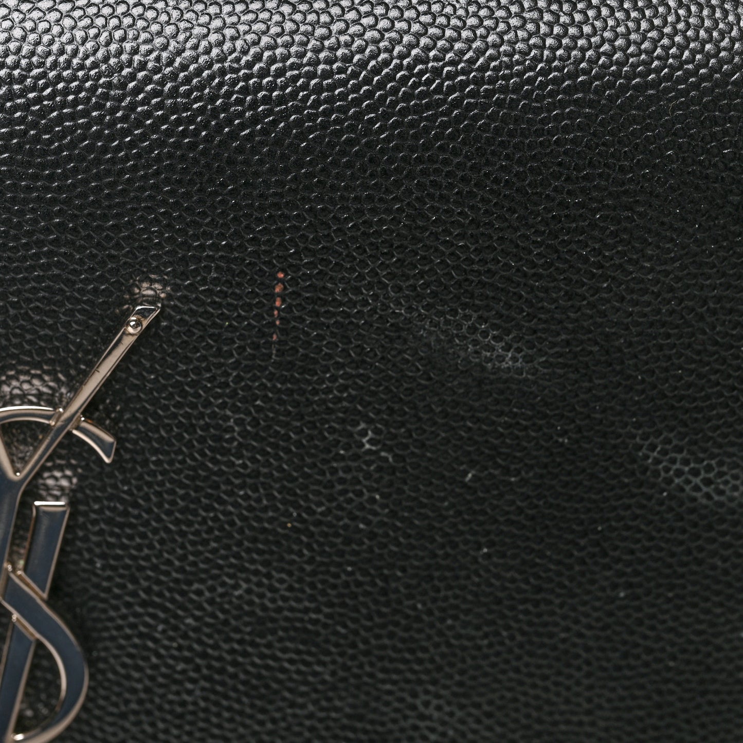 Grain De Poudre Classic Monogram Kate Tassel Chain Wallet Black