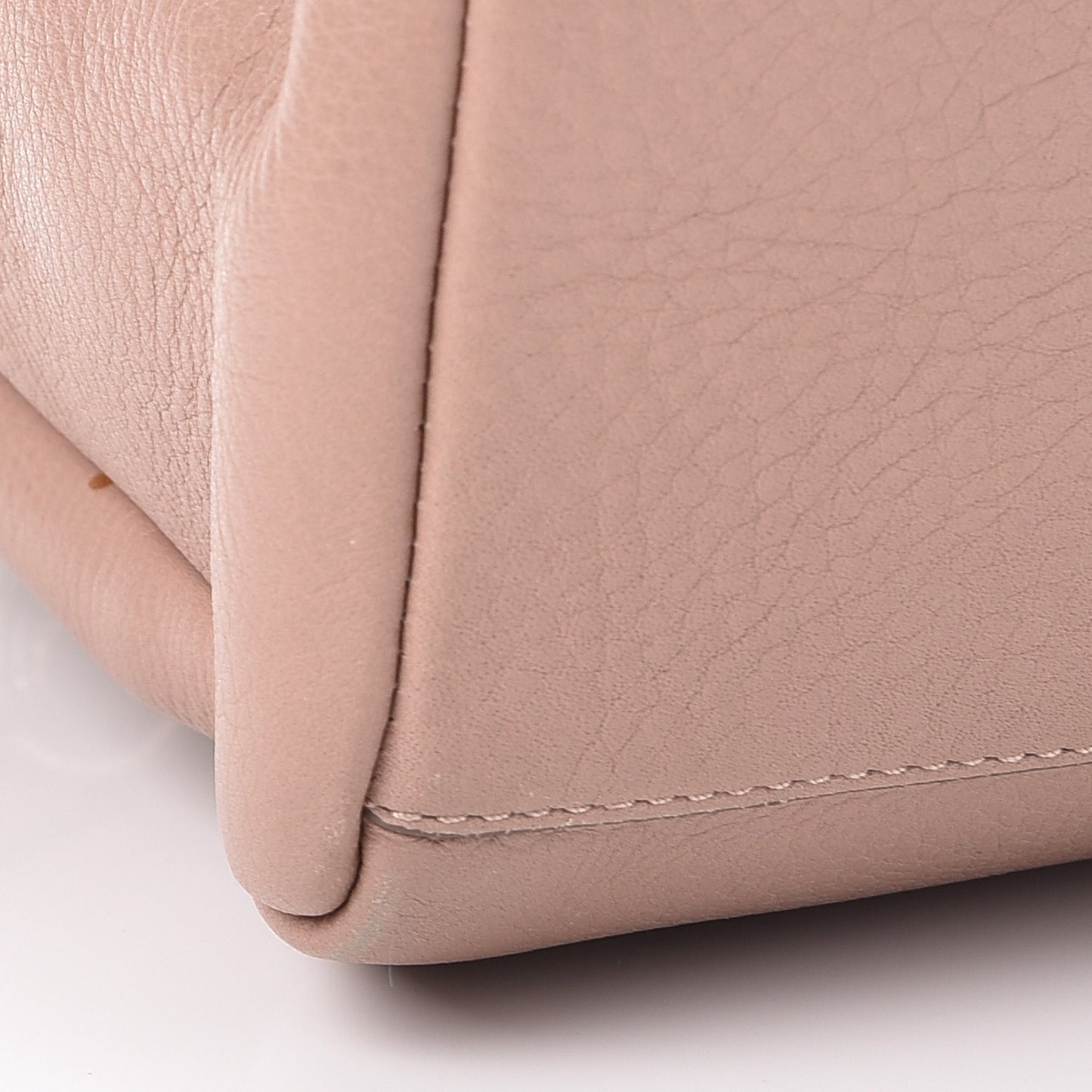 Calfskin Small Pandora Pure Flap Bag Powder Pink
