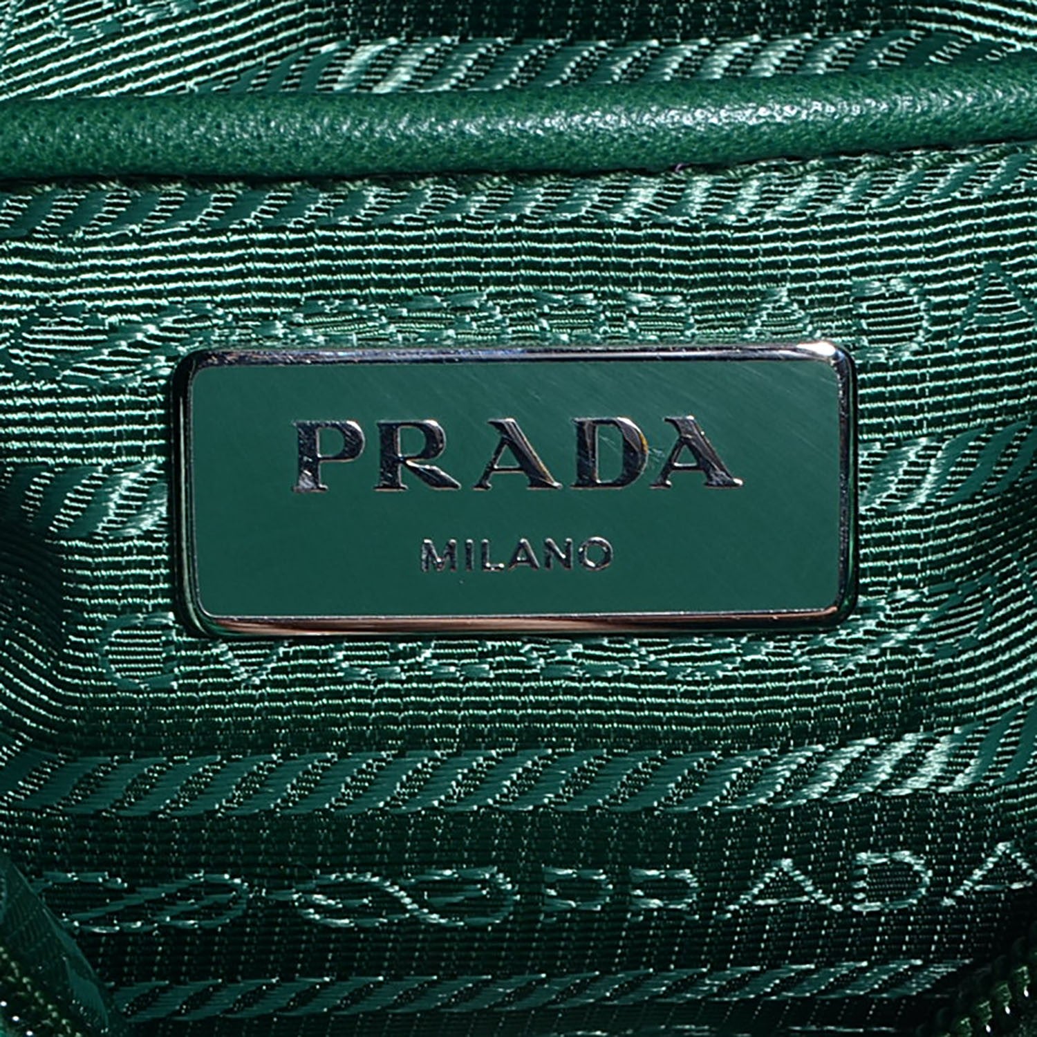 Prada Nylon Vela Single Messenger Bag Oleandro 6 of 11