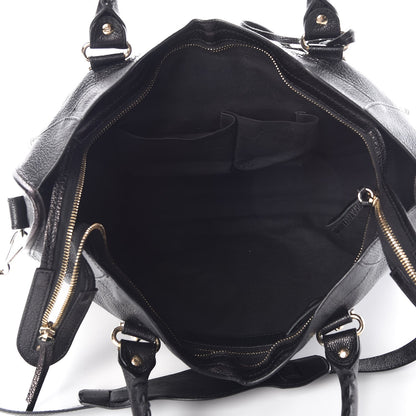 Balenciaga Chevre Gold Metallic Edge Hardware City Black 5 of 7