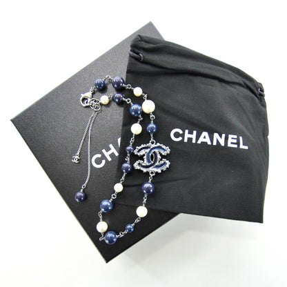 Chanel Pearl Beaded CC Necklace 5 of 6