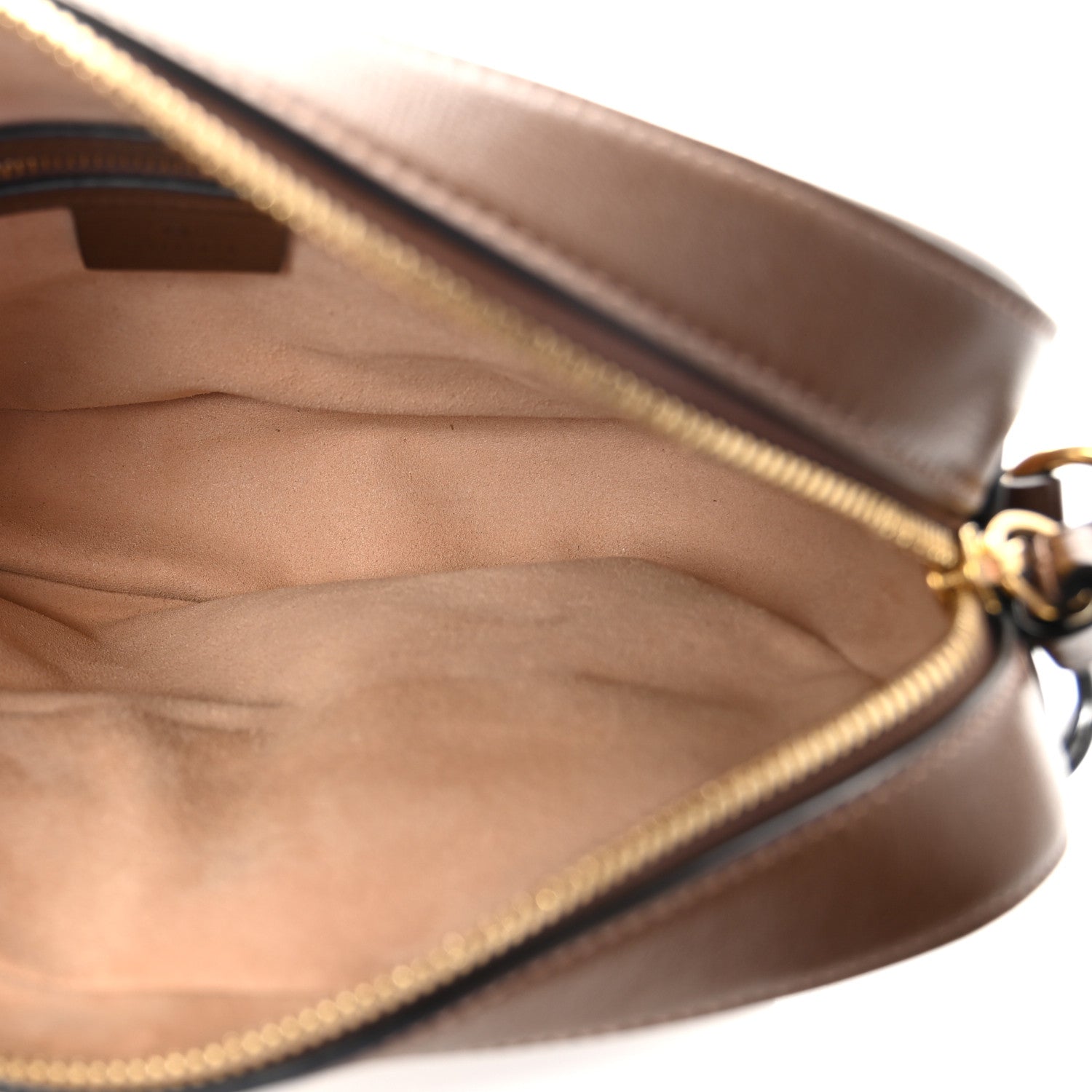 Gucci Azalea Calfskin Small Horsebit 1955 Shoulder Bag Brown Sugar 5 of 10