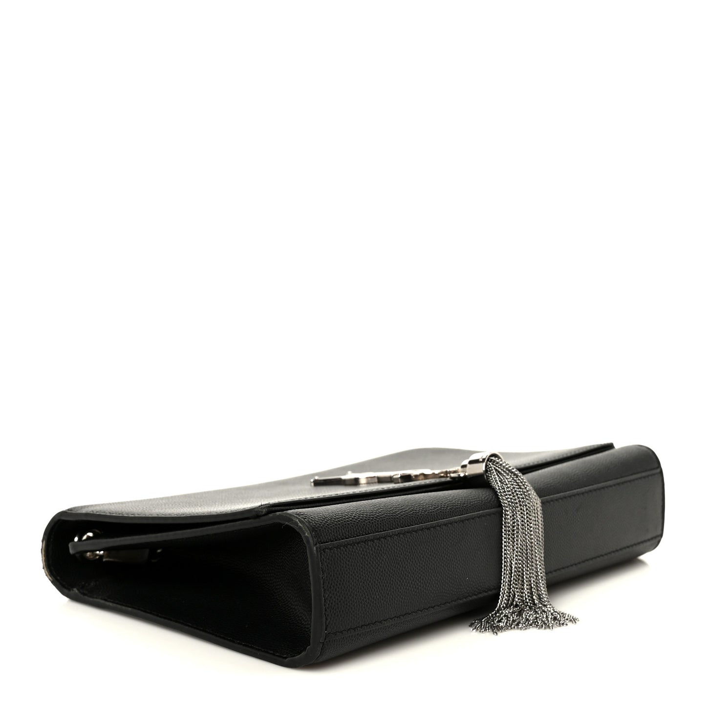 Grain De Poudre Medium Classic Monogram Kate Tassel Satchel Black