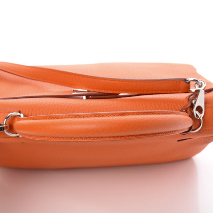 Hermes Taurillon Clemence Kelly Retourne 28 Orange 32 of 35