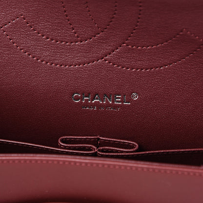 Chanel Lambskin Quilted Jumbo Double Flap Burgundy 5 of 13