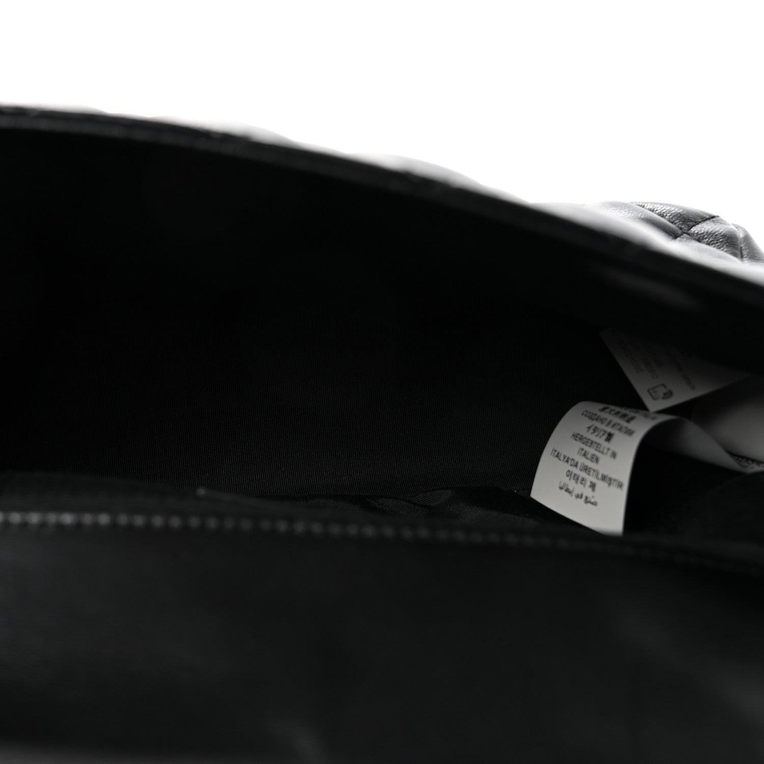 Versace Nappa Quilted Medusa Medium Chain Crossbody Black 5 of 9
