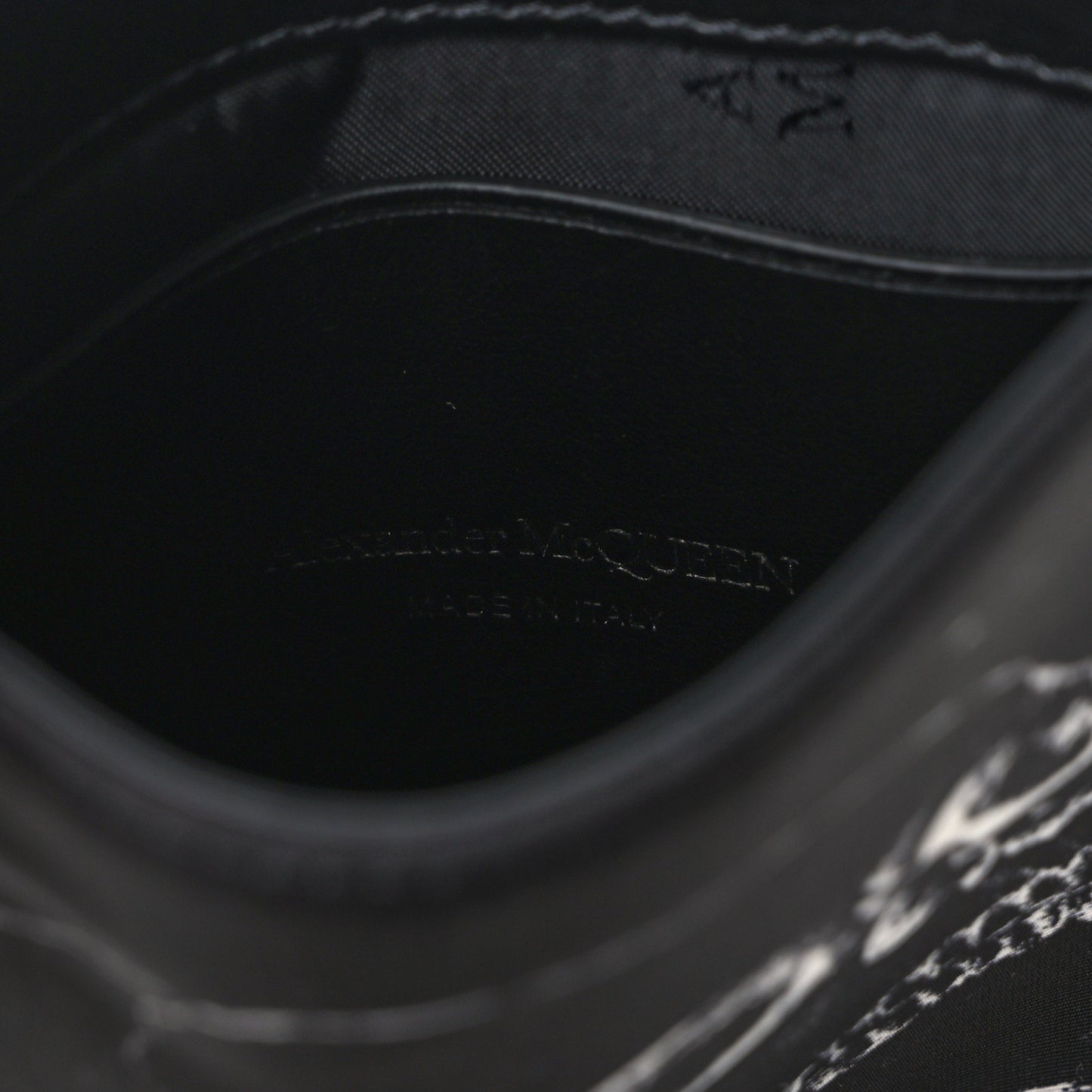 Calfskin Nylon Mini Skull Crossbody Bag Black