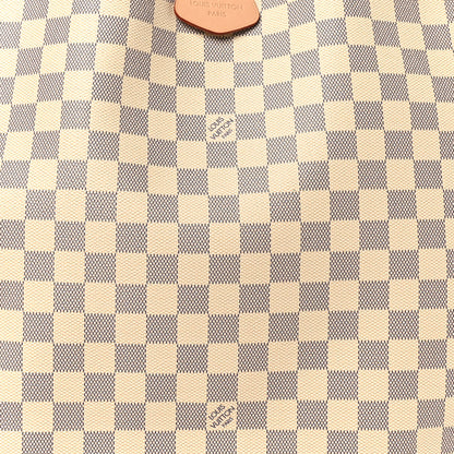 Louis Vuitton Damier Azur Graceful MM Rose Ballerine 7 of 9