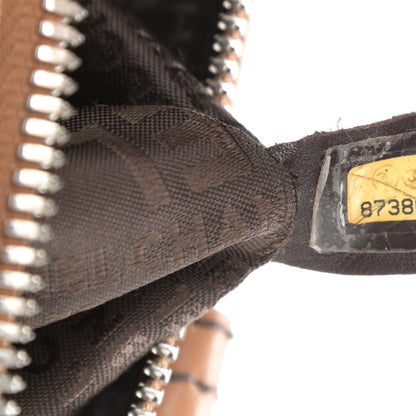 Chanel Calfskin Small Tassel Bowler Light Brown 7 of 16