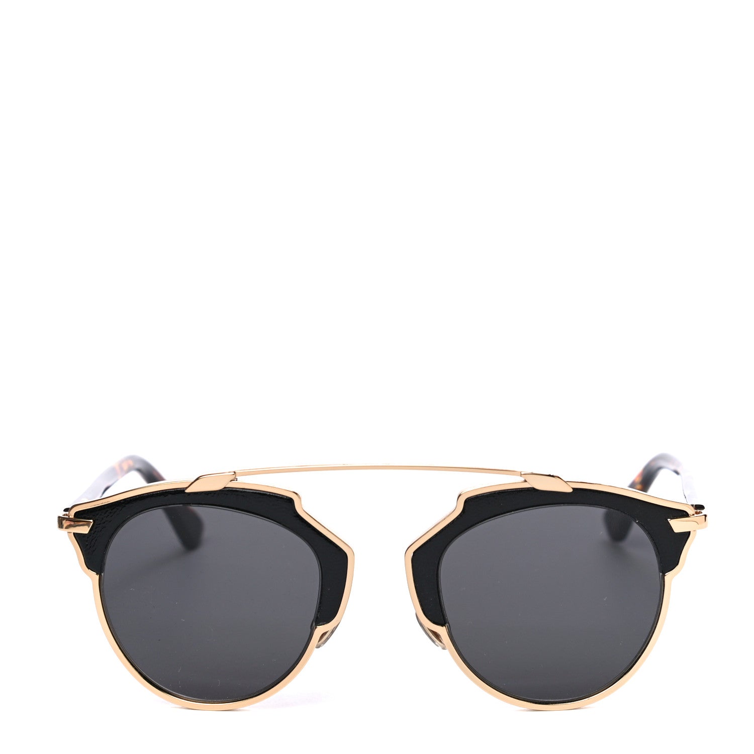 Christian Dior Metal Lambskin So Real Sunglasses Black 4 of 9