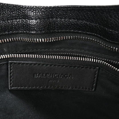 Balenciaga Chevre Silver Metallic Edge Hardware City Black 6 of 11
