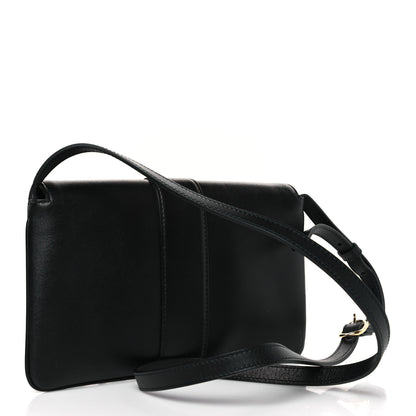 Gucci Vitello Palmellato Lux Small Arli Flap Shoulder Bag Black 3 of 9