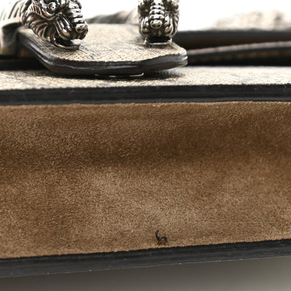 Gucci GG Supreme Monogram Super Mini Dionysus Shoulder Bag Taupe 10 of 11