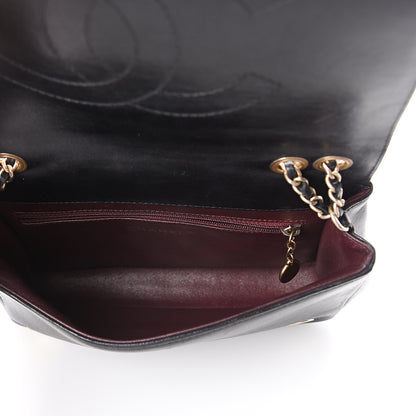 Chanel Lambskin Quilted Small Diamond CC Flap Black 4 of 8