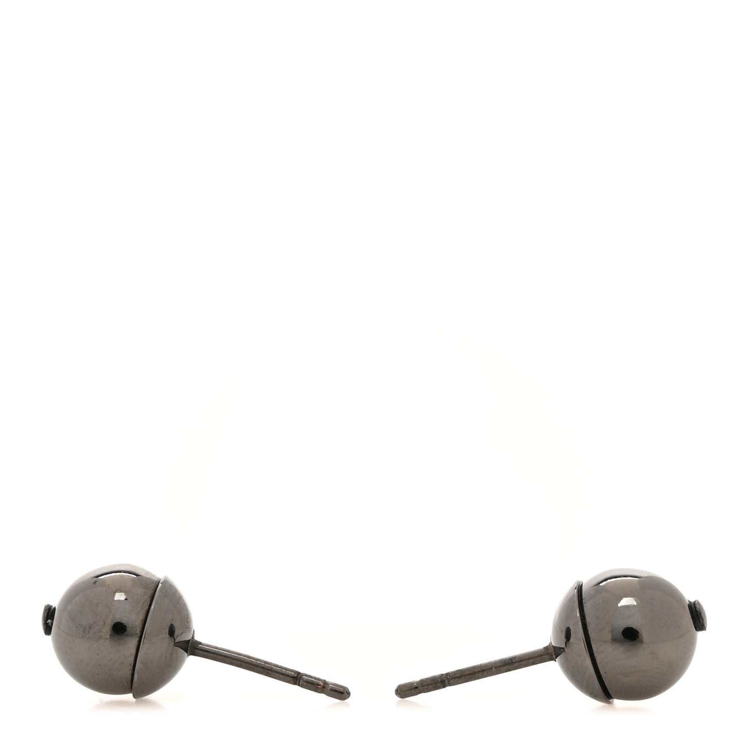 Metal Mise En Dior Tribal Earrings Black Ruthenium
