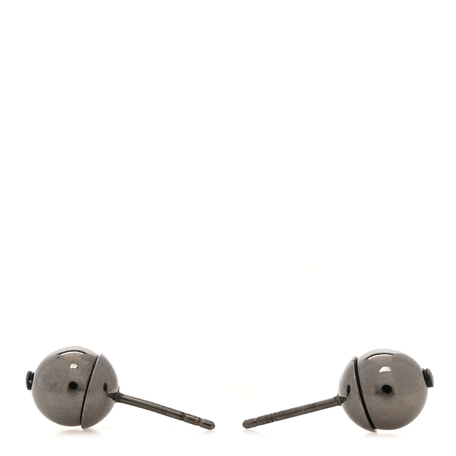 Christian Dior Metal Mise En Dior Tribal Earrings Black Ruthenium 3 of 5