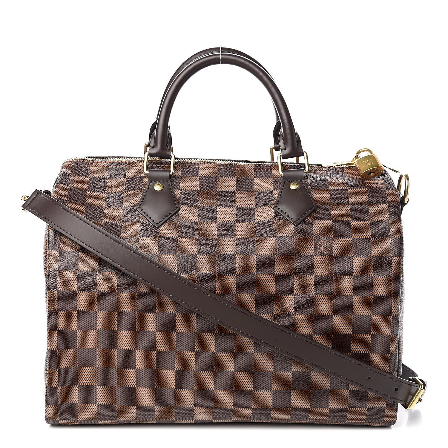 Louis Vuitton Damier Ebene Speedy Bandouliere 30 1 of 10