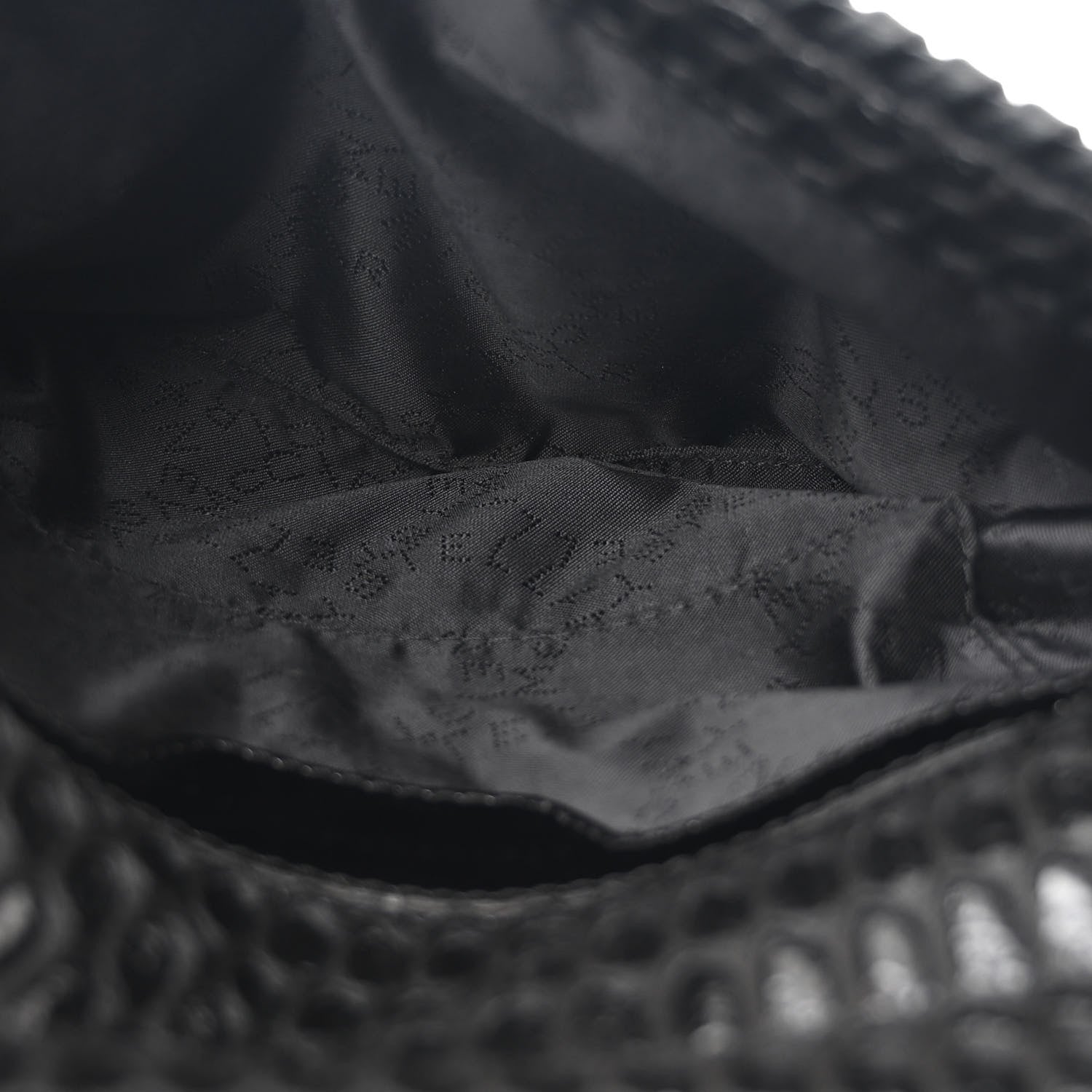 Stella McCartney Patent Net Fold Over Falabella Clutch Black 4 of 8