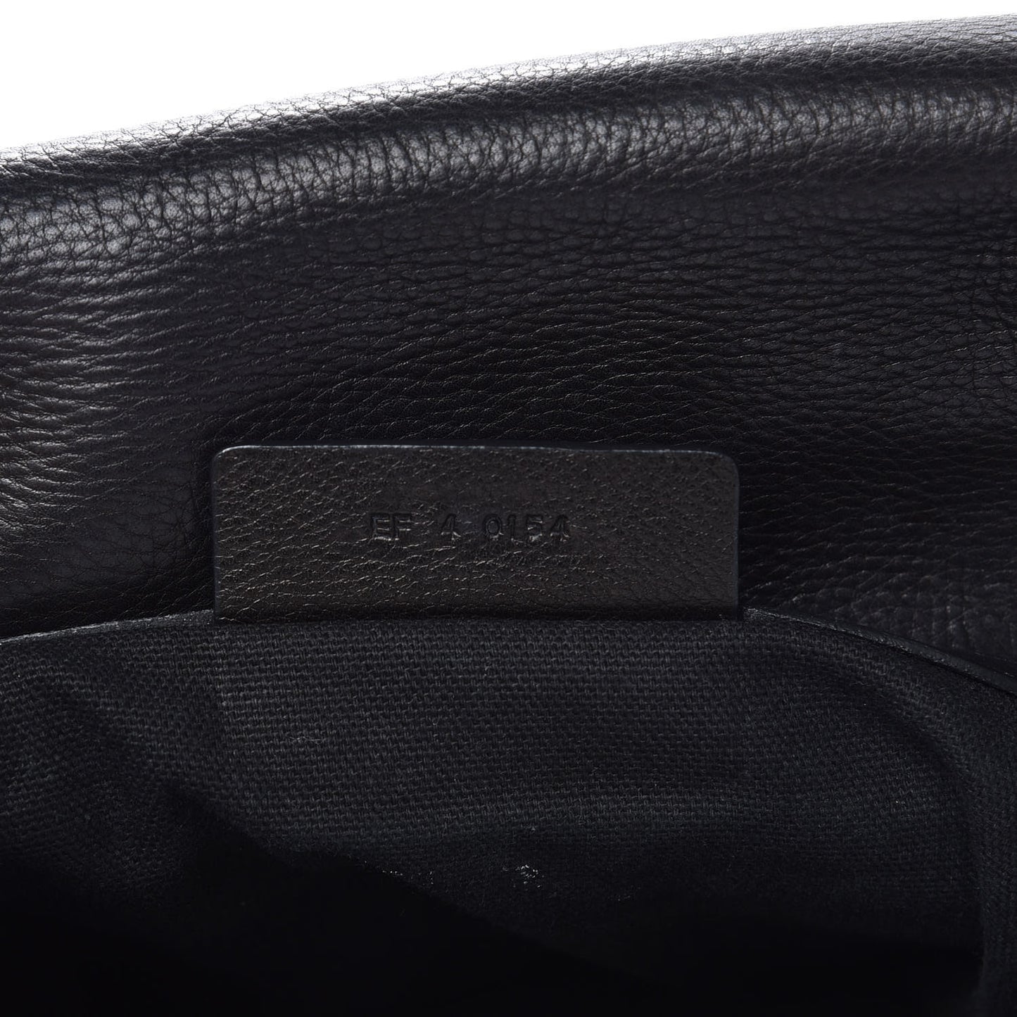 Waxy Grained Calfskin Medium Pandora Pure Flap Bag Black
