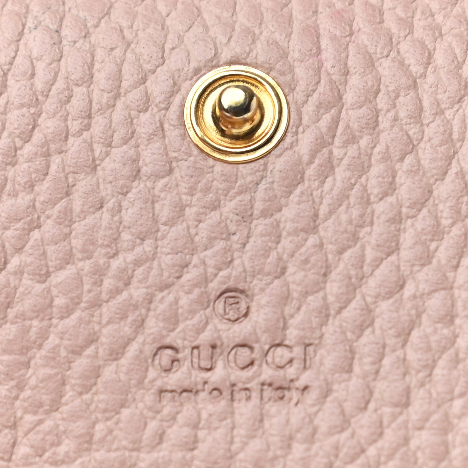 Gucci Dollar Calfskin GG Marmont Card Case Perfect Pink 6 of 7