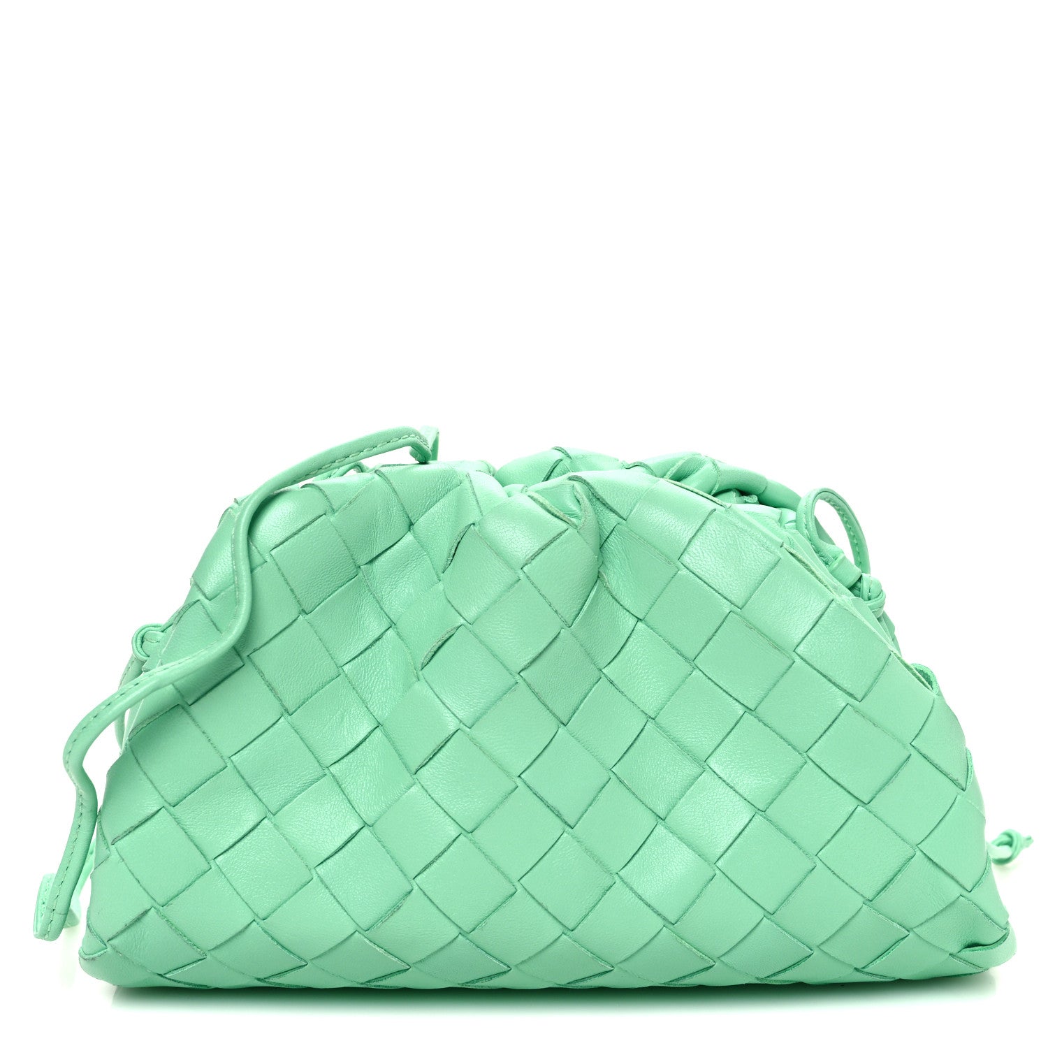 Bottega Veneta Nappa Intrecciato The Mini Pouch Fountain 1 of 11