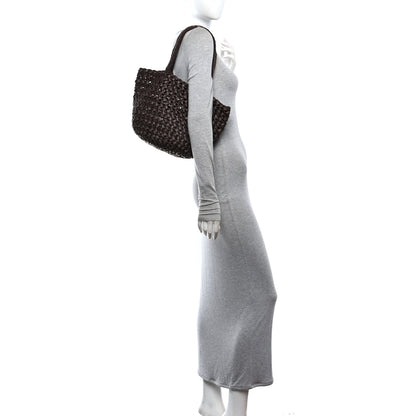 The Row Raffia Estelle Tote Bag Brown 2 of 9