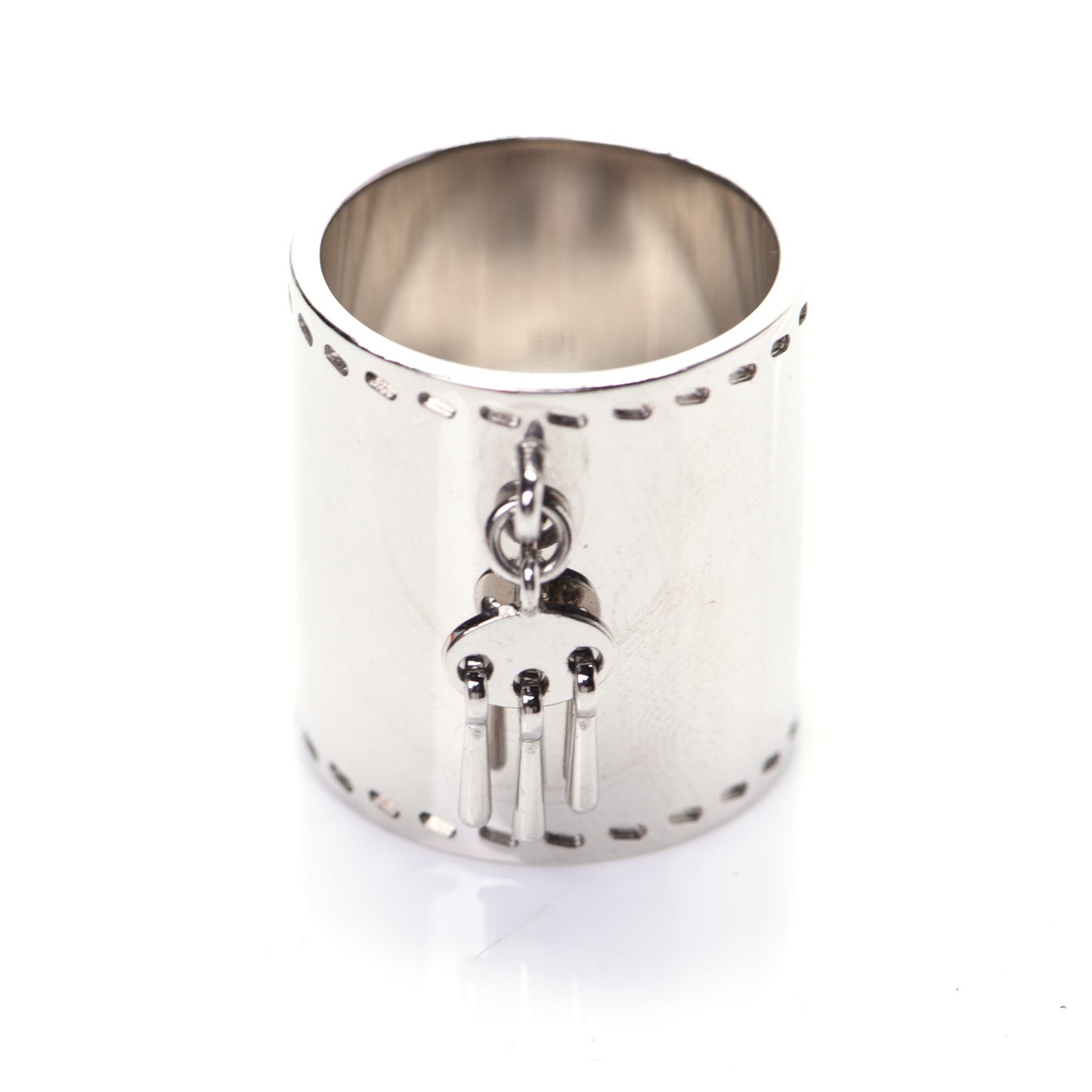 Palladium Scarf Ring