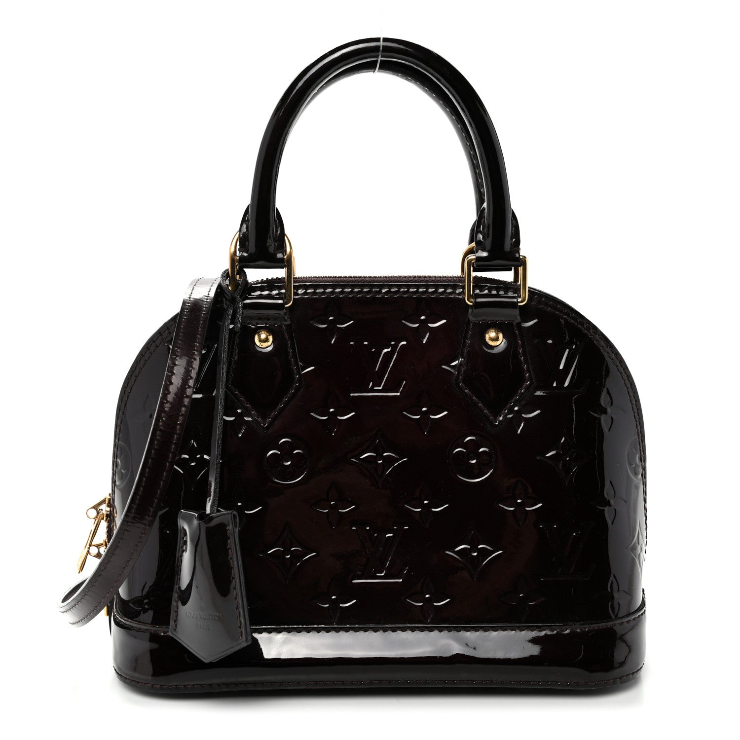 Louis Vuitton Vernis Alma BB Amarante 1 of 10