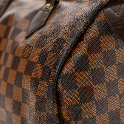 Louis Vuitton Damier Ebene Speedy 30 14 of 15