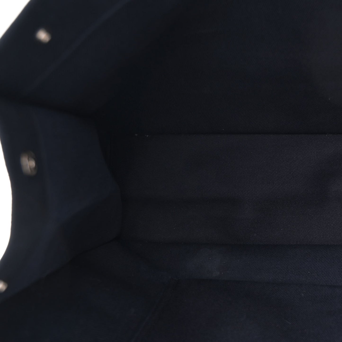 Linen Calfskin Rive Gauche Tote Navy