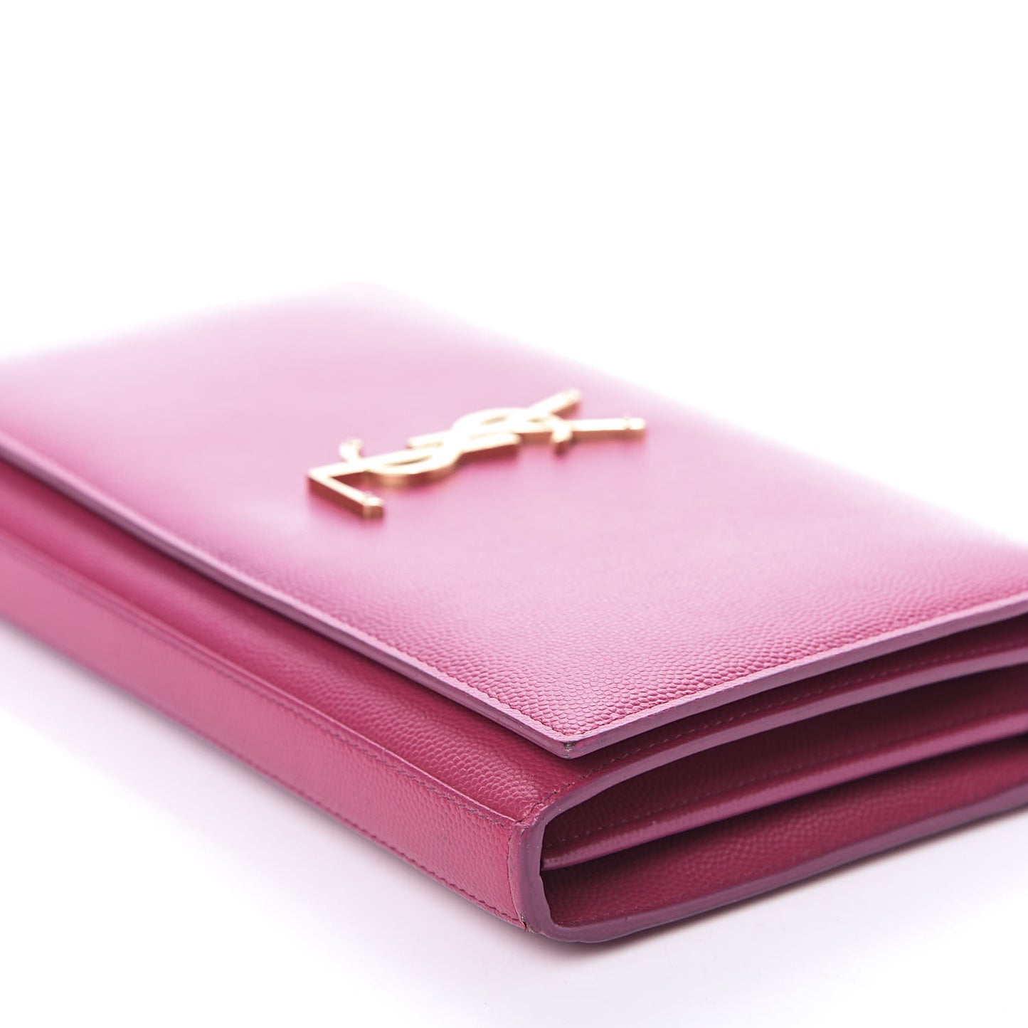 Grain De Poudre Medium Monogram Kate Satchel Lipstick Fuchsia