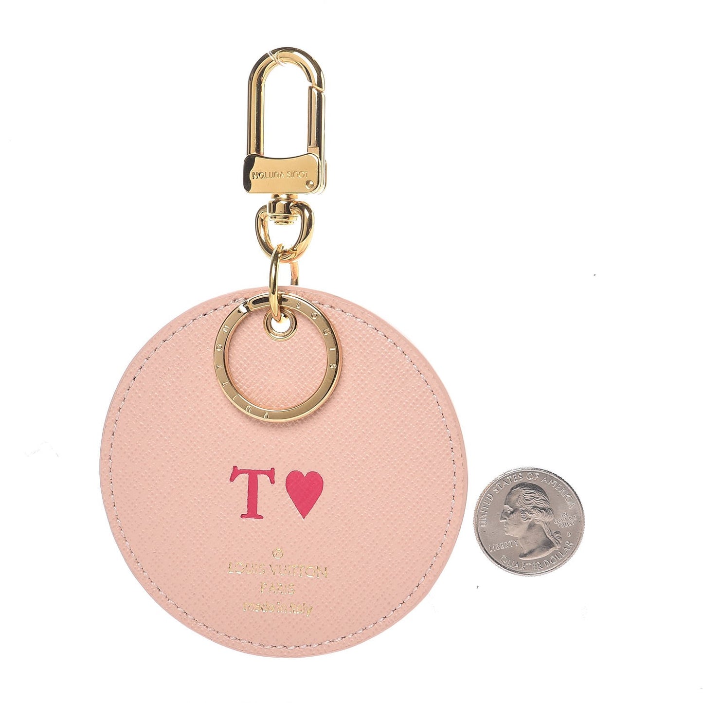 Damier Azur Tahitienne Bag Charm Key Ring