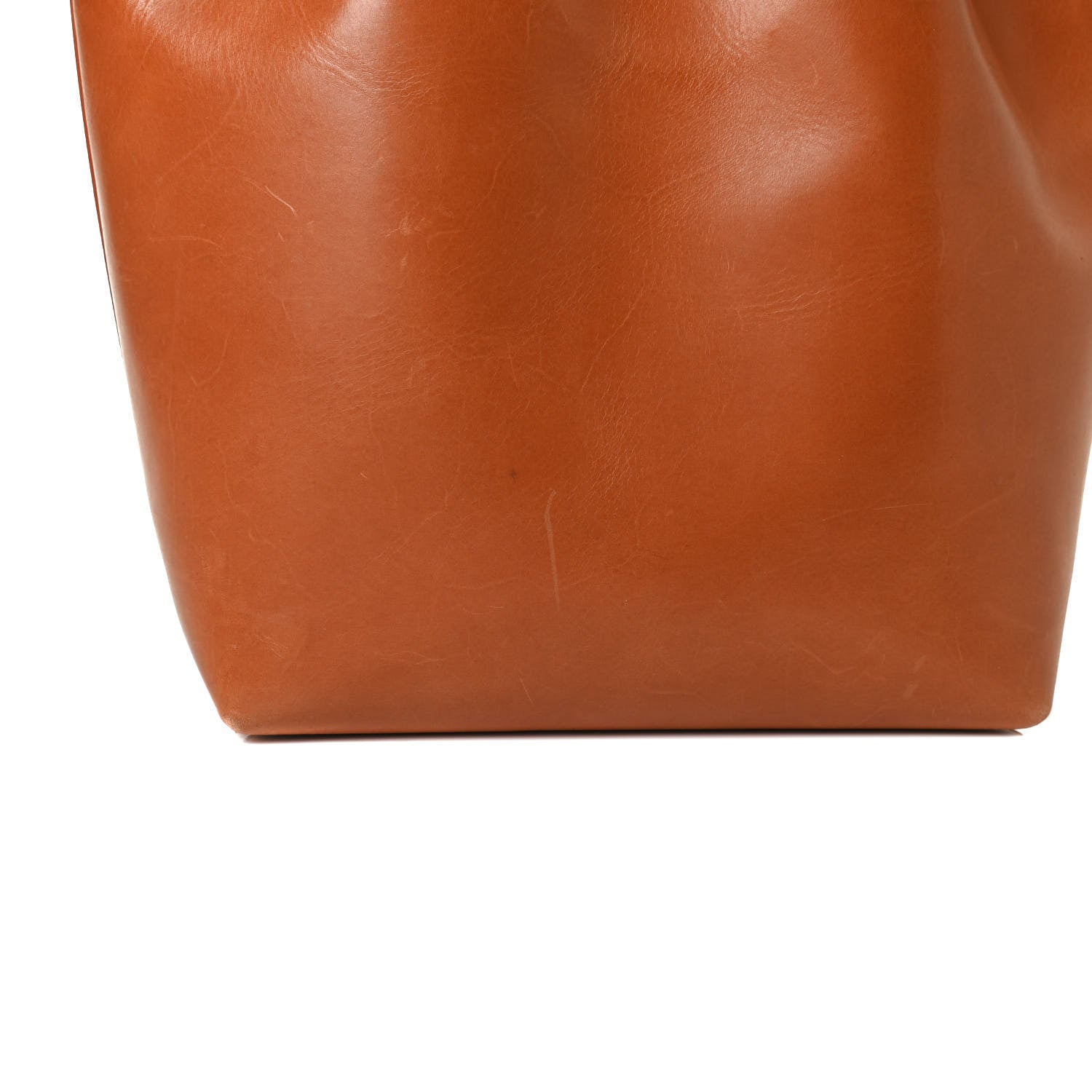 Mansur Gavriel Vegetable Tanned Calfskin Bucket Bag Cammello Rosa 14 of 21