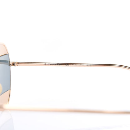 Christian Dior Split 1 Aviator Sunglasses Rose Gold 6 of 7