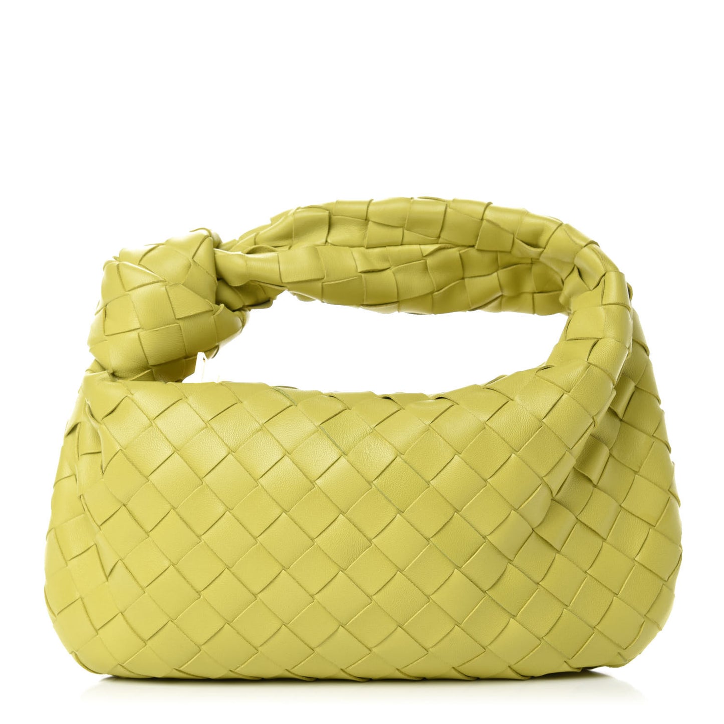 Nappa Intrecciato Mini Jodie Kiwi