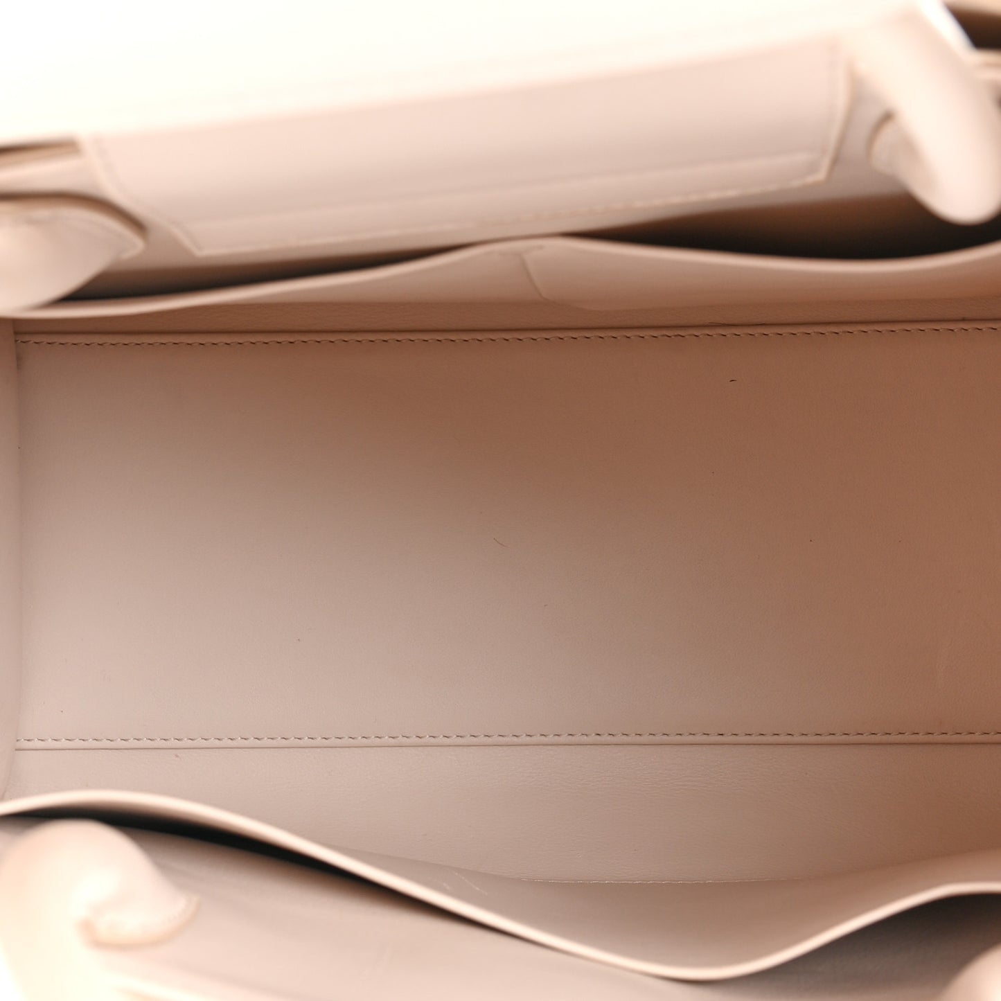CHRISTIAN DIOR Grained Calfskin Medium Diorever Flap Tapioca