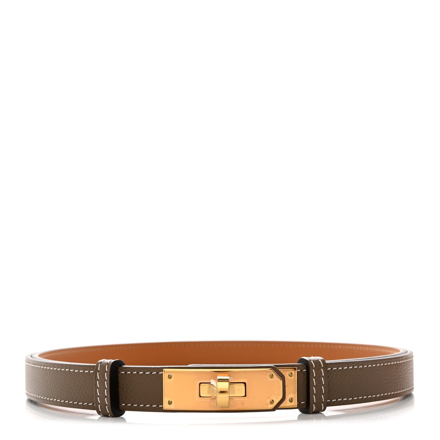 Epsom Kelly Belt Etoupe