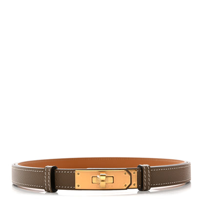 Hermes Epsom Kelly Belt Etoupe 1 of 4