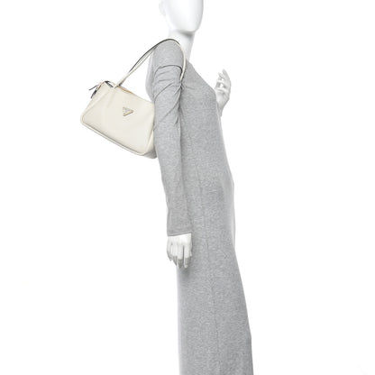 Prada Soft Calfskin Medium Darling Shoulder Bag White 2 of 11
