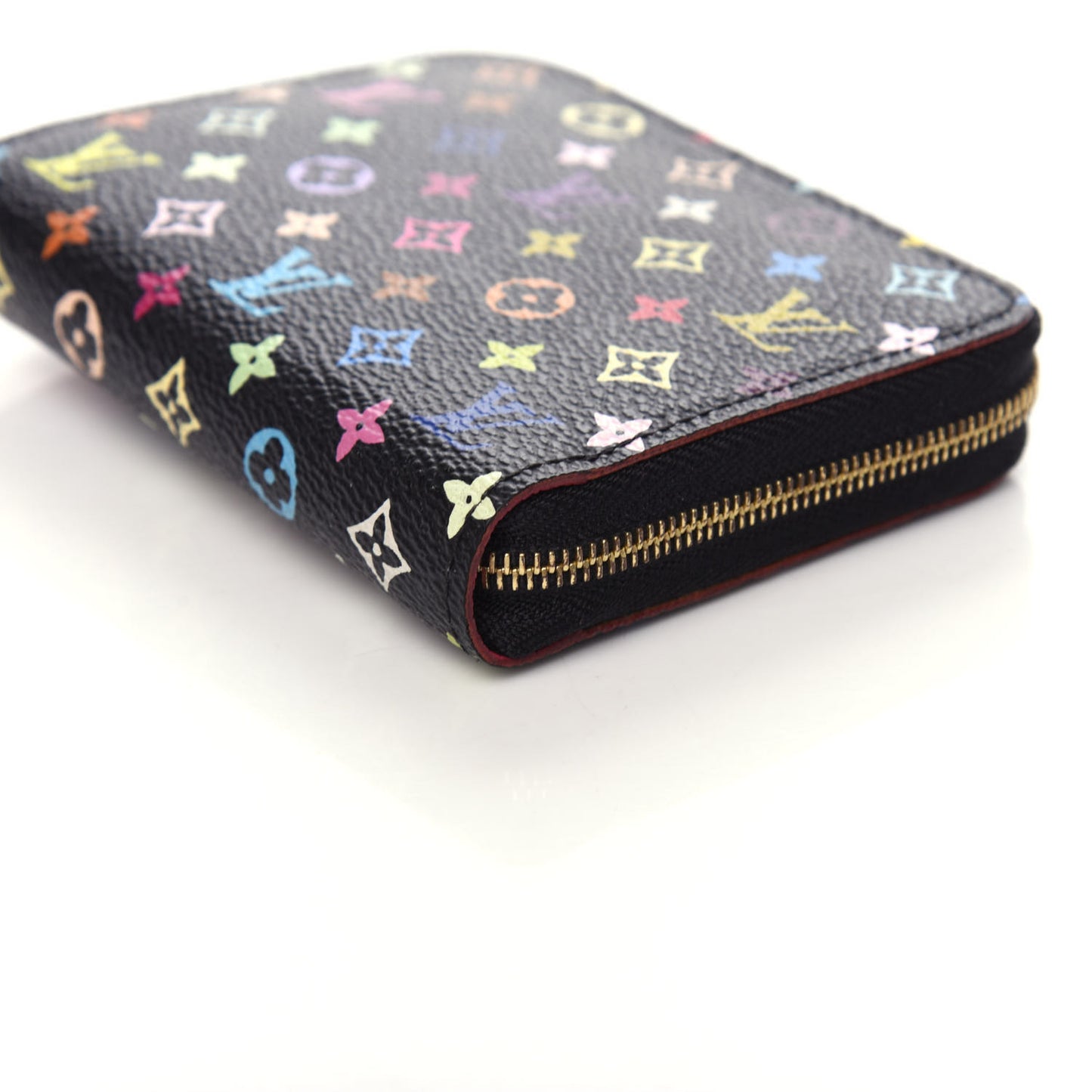 Monogram Multicolor Zippy Coin Purse Black Grenade