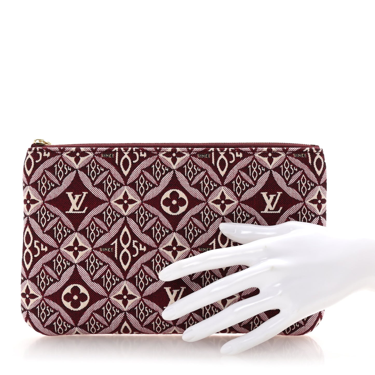 Jacquard Since 1854 Neverfull MM GM Pochette Bordeaux