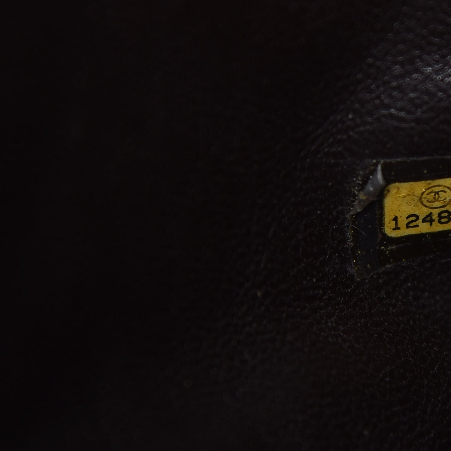 Caviar Quilted Jumbo Single Flap Dark Brown
