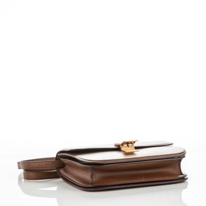Celine Box Calfskin Medium Classic Box Flap Bag Camel 4 of 7