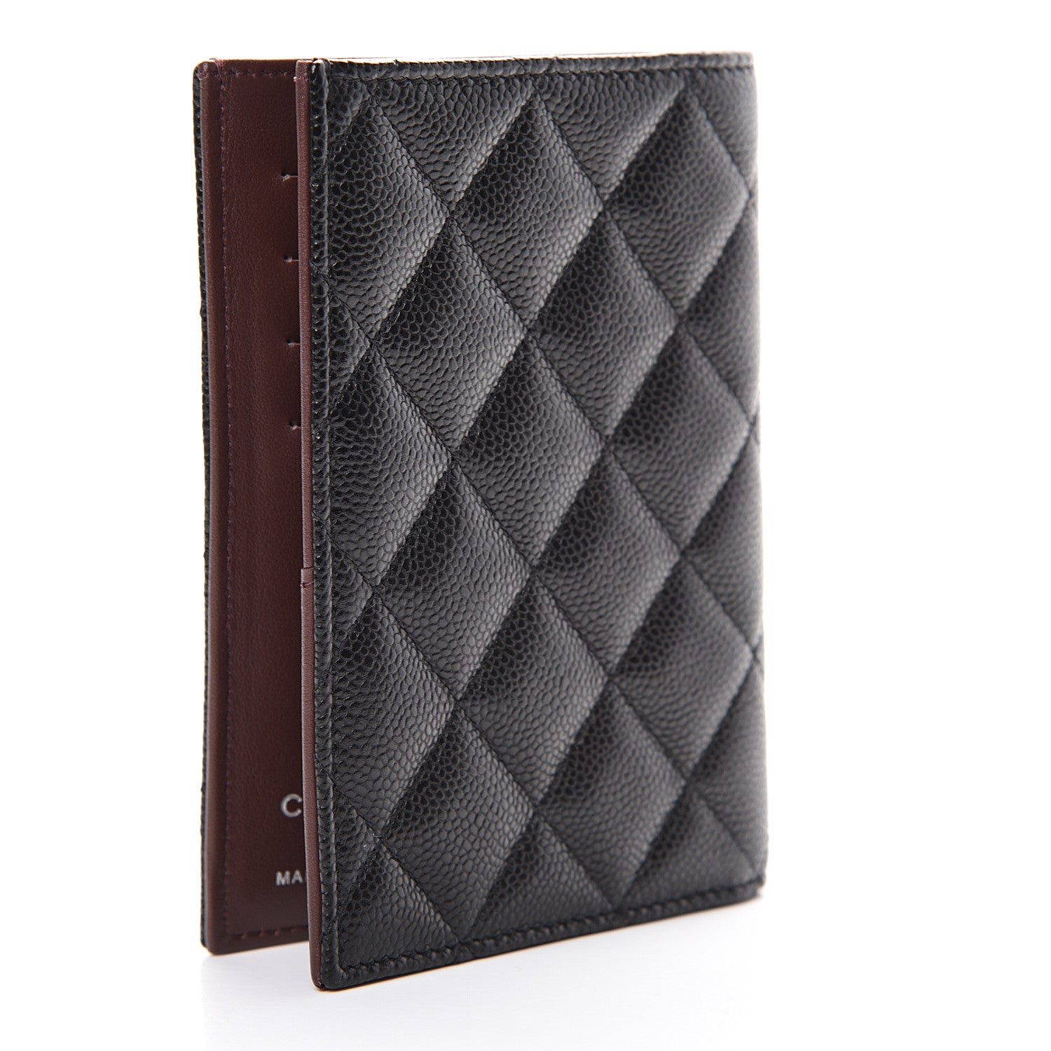 Chanel Caviar Quilted Passport Holder Black 2 of 7