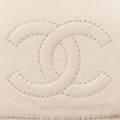 Chanel Smooth Calfskin Luxe Ligne Flap Light Beige 9 of 11