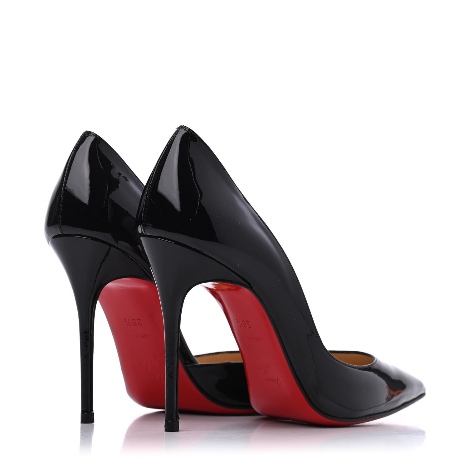 Christian Louboutin Patent Iriza 100 Pumps 36.5 Black 4 of 20