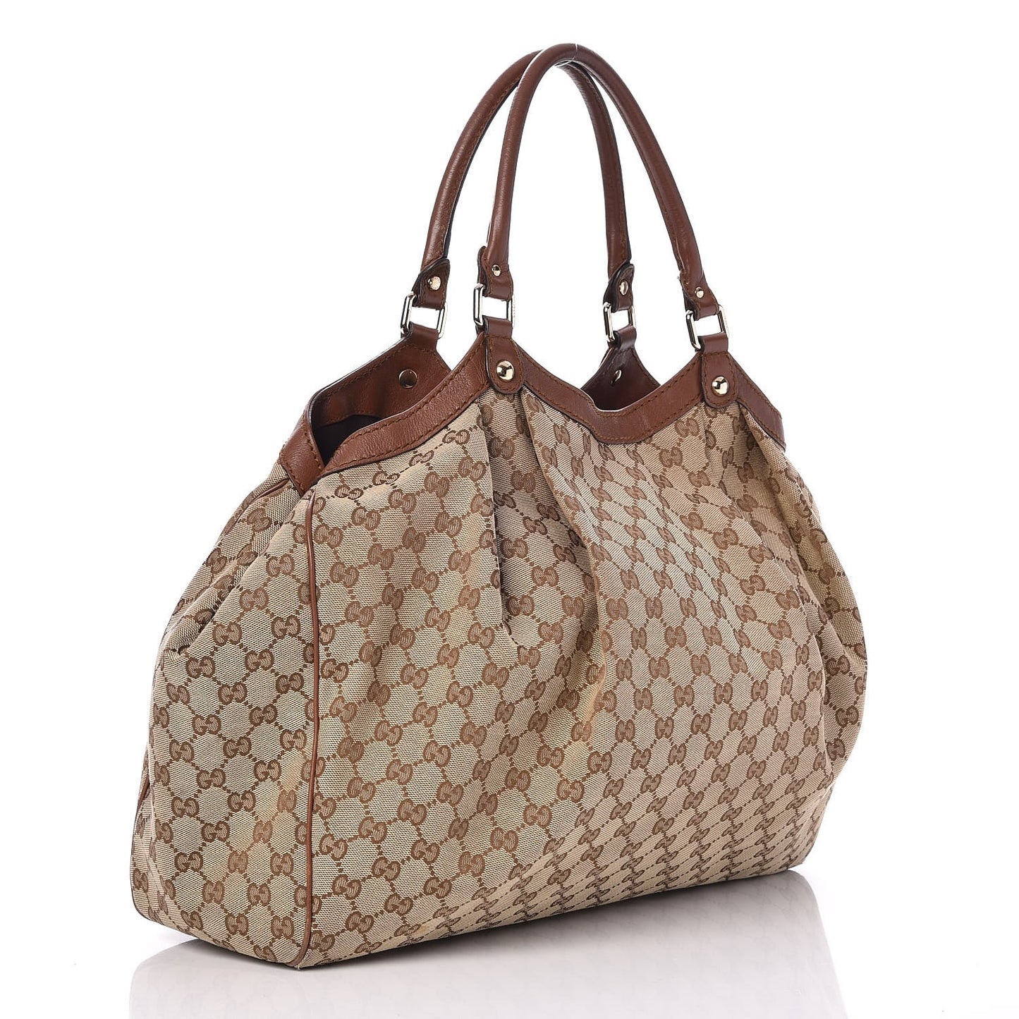 Monogram Large Sukey Tote Brown