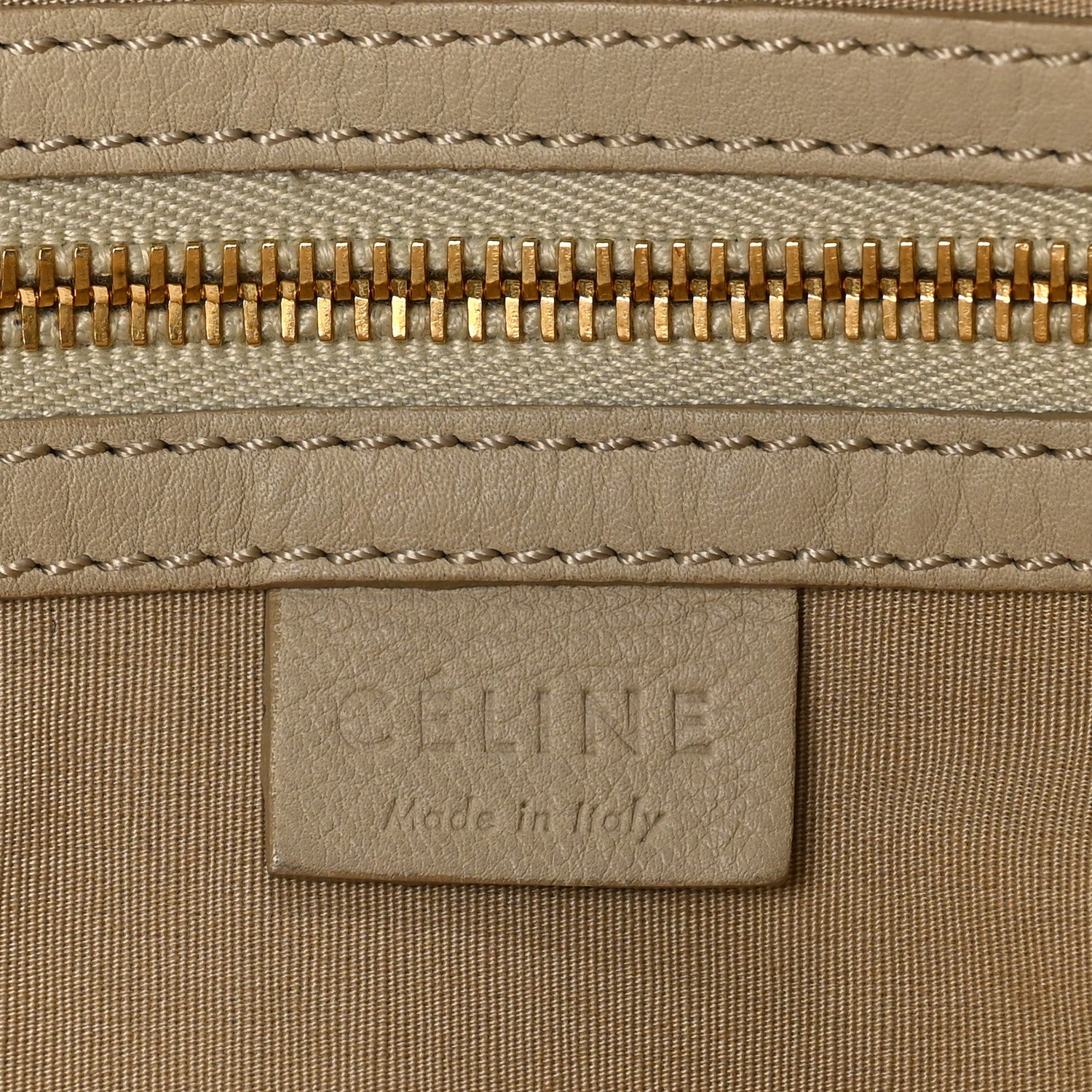 Celine Caflskin Bowling Bag Brown 6 of 14